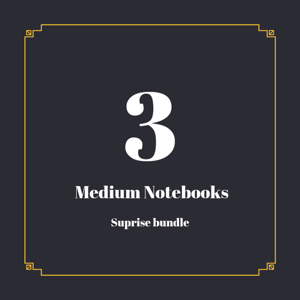 Medium Notebooks Suprise Bundle